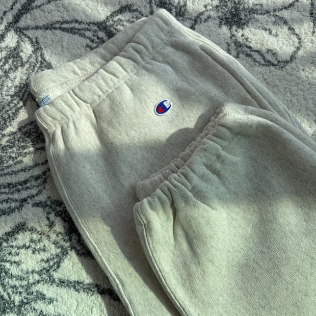[XL]챔피온 리버스위브 블루택 스웻 조거팬츠