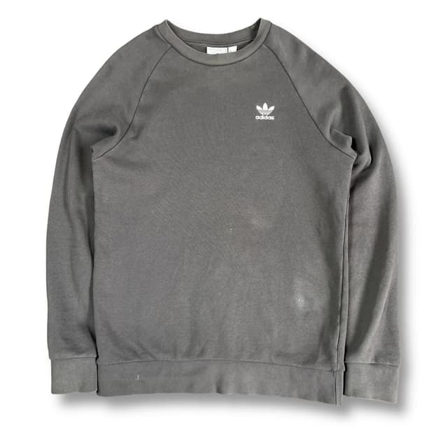 아디다스 에센셜 크루 로고자수 맨투맨 스웻셔츠 S