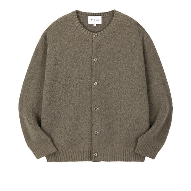 아트이프액츠 모헤어 가디건(라이트그레이)