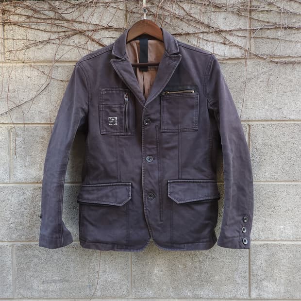 [M] DIESEL VINTAGE 데님 블레이저 남녀 자켓