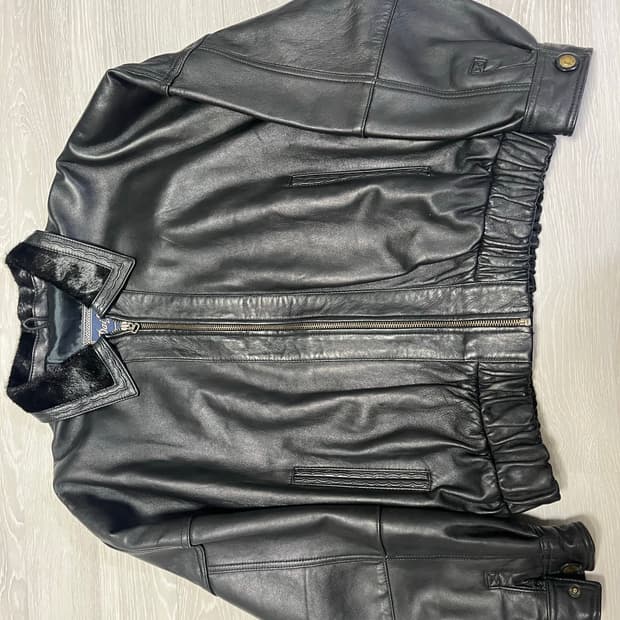 양가죽 빈티지 자켓