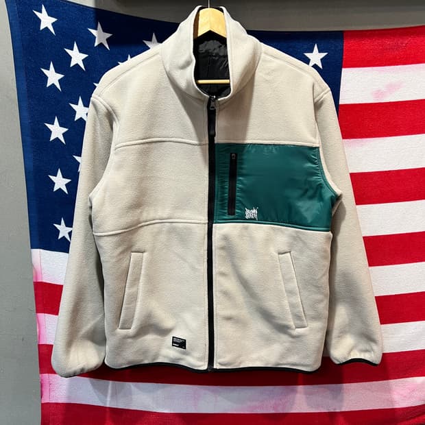 브라운브레스 리버시블 플리스 집업