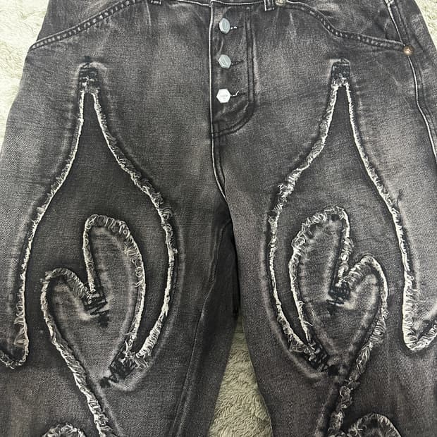 떠그클럽 트라이벌 데님팬츠 2사이즈 (M)