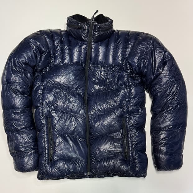 여성 닥스 daks 골프 구스다운 네이비 유광 후드 패딩