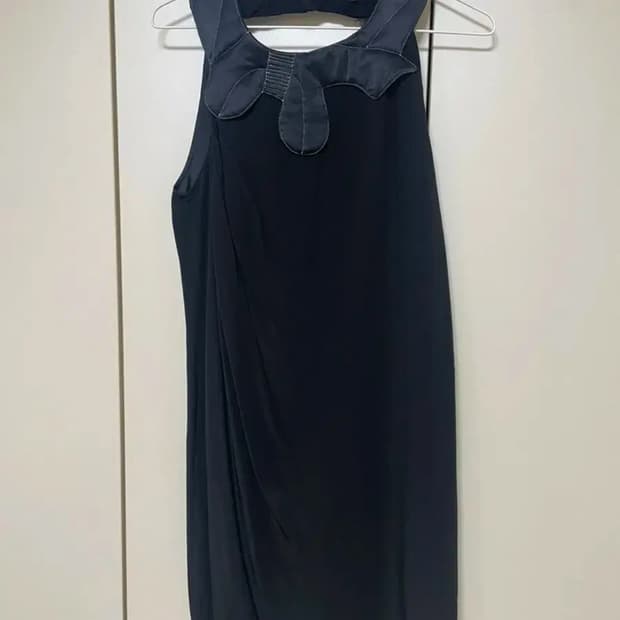 마쥬 슬리브레스 실크 원피스 S 사이즈