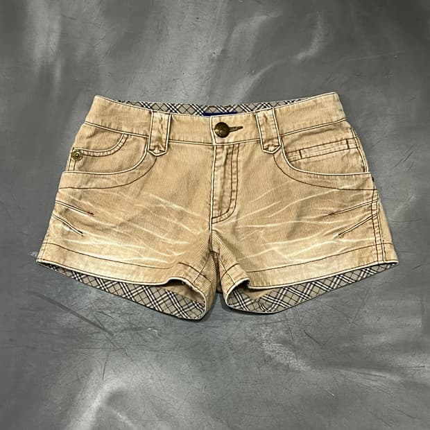  버버리 블루라벨 코듀로이 숏 팬츠 y15890