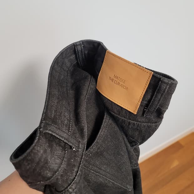 마티스 블랙워시드 데님