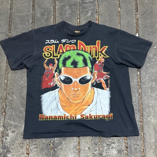 90s 로드맨 슬램덩크 티셔츠
