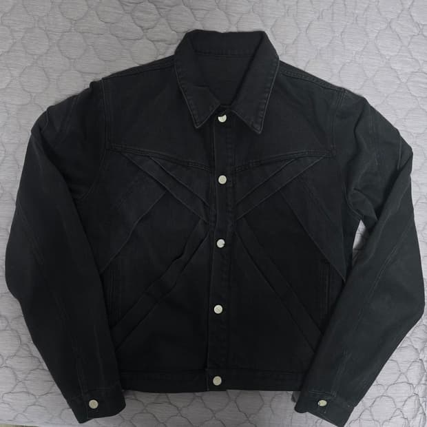 강정석) house-jacket black ( L )