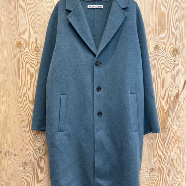아크네 스튜디오 울 롱코트