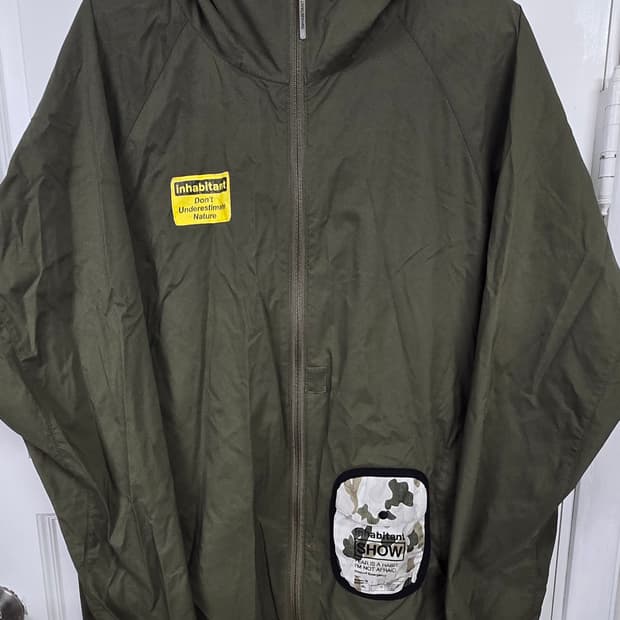 Inhabitant 인헤비턴트 빈티지 바람막이