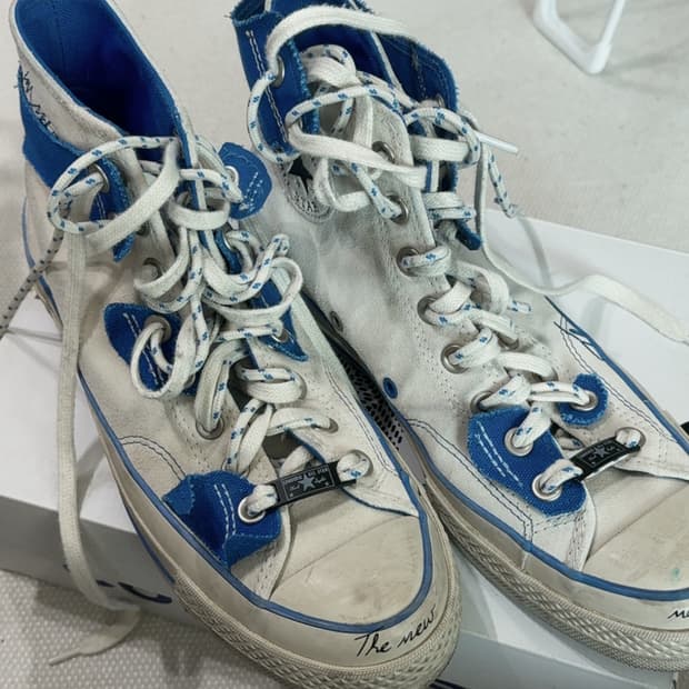 아더에러 X 컨버스 척70 하이 화이트 하이