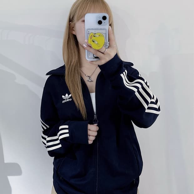 아디다스 유로파 네이비 트랙탑