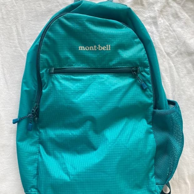 Montbell 몽벨 포켓터블 라이트팩 13L 블루 터코이즈 