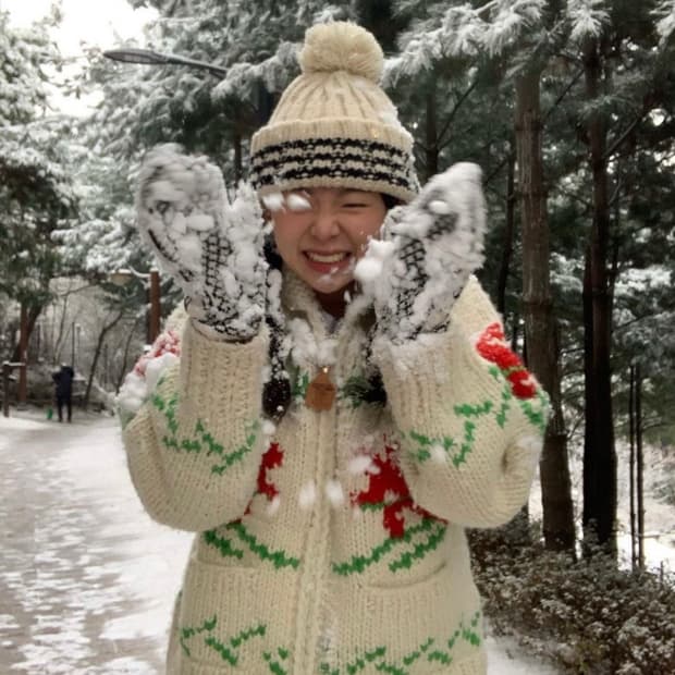 얼바닉30 스키 코위찬 가디건 아우터 urbanic30 kanata