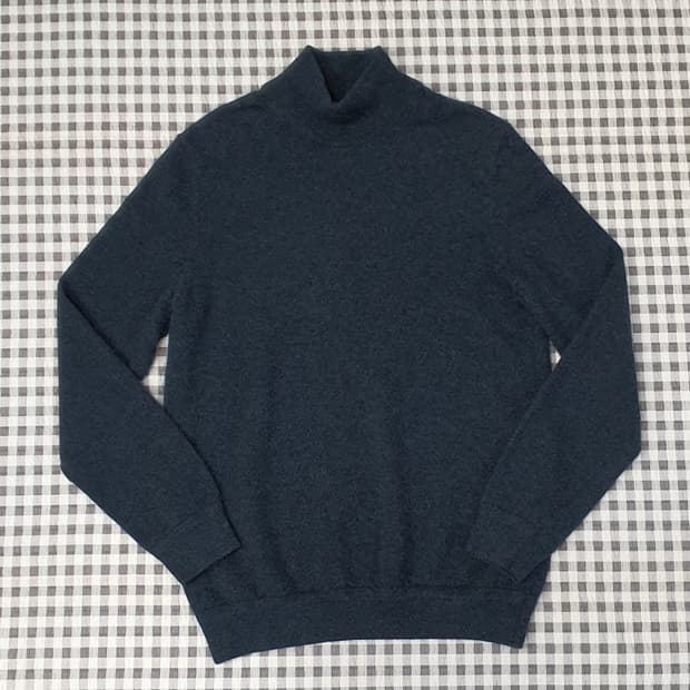 갤럭시 캐시미어100 하이넥 니트 남자95