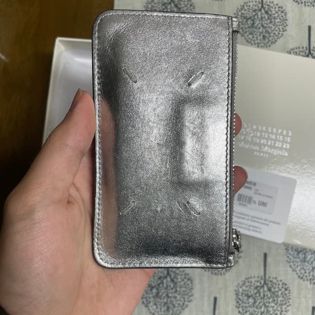 메종마르지엘라 실버 지갑