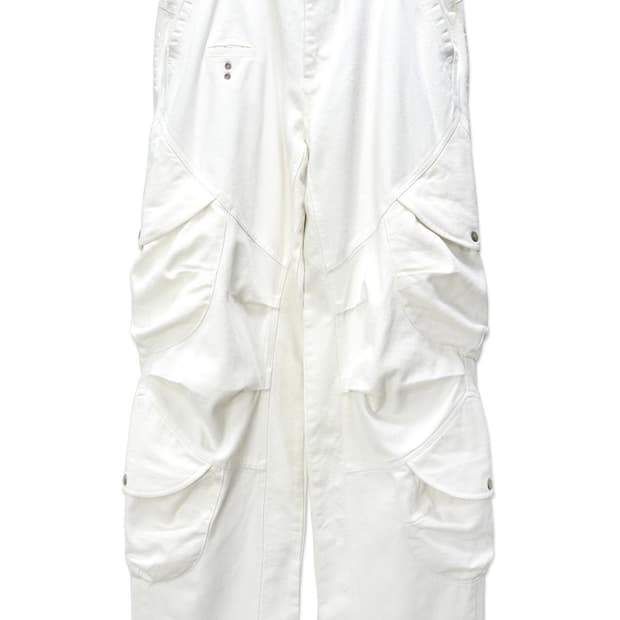 이그노타 CORE:13 WASHED CARGO PANTS (WHITE)
