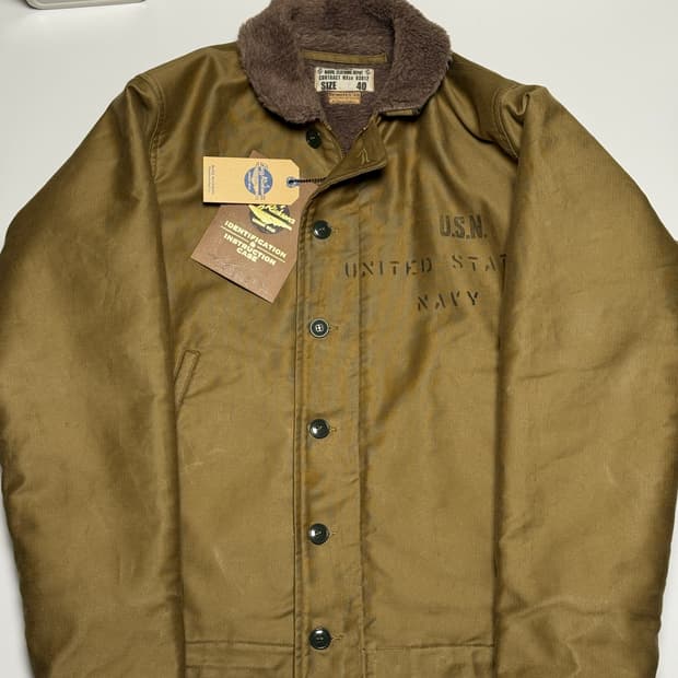 [40] 버즈릭슨 N-1 덱자켓 데모텍스 CVA-41 스텐실