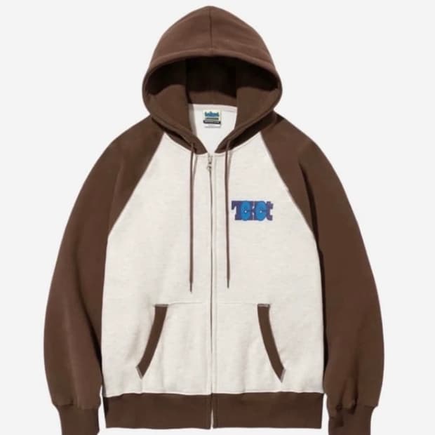 테켓 에피소드 후드집업 브라운M