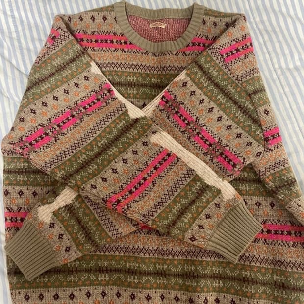 캐피탈 페어아일 니트