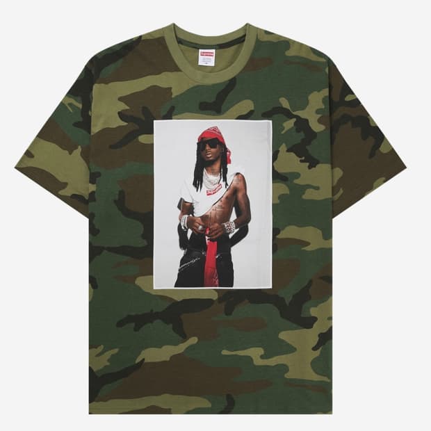Supreme playboy carti camo tee