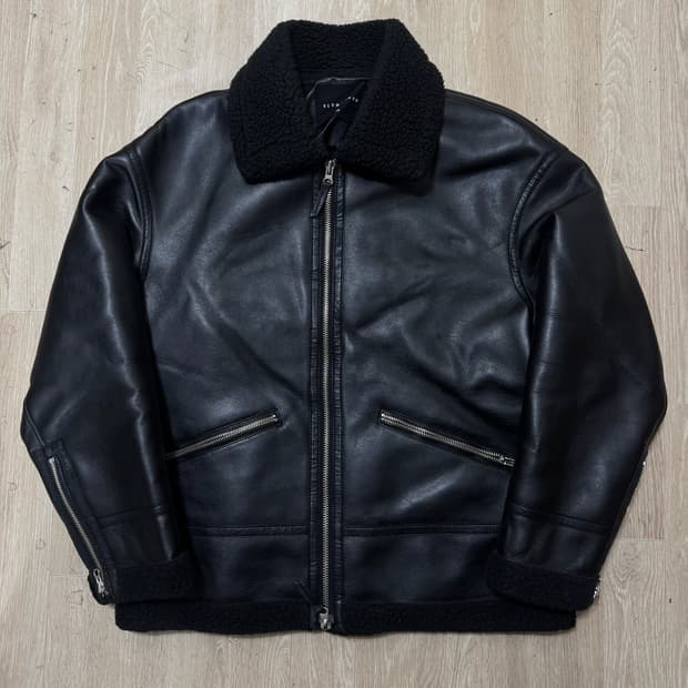 슬로우템포 남성 양털 무스탕 자켓 L/100 