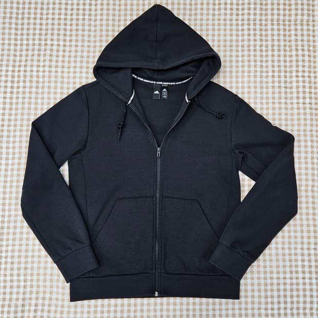 아디다스 간절기 후드집업 자켓 남자100