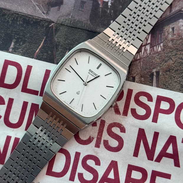 세이코 Seiko 쿼츠 스퀘어