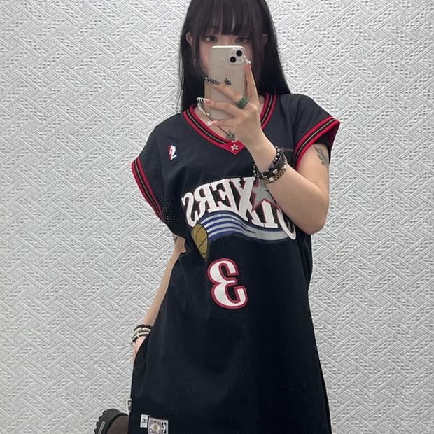 NBA HWC 필라델피아 세븐티식서스 져지 나시 2XL C10659