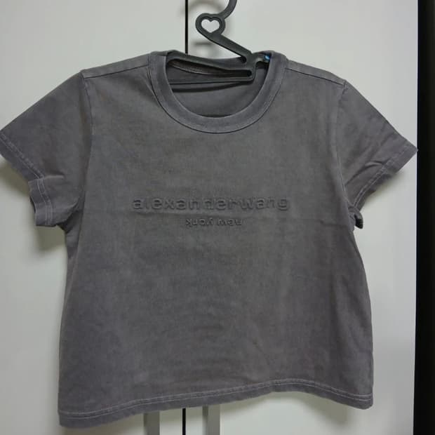 알렉산더왕 그레이 반팔티