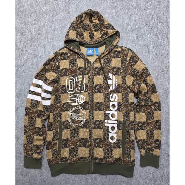 아디다스 카모 크랙 후드집업 105