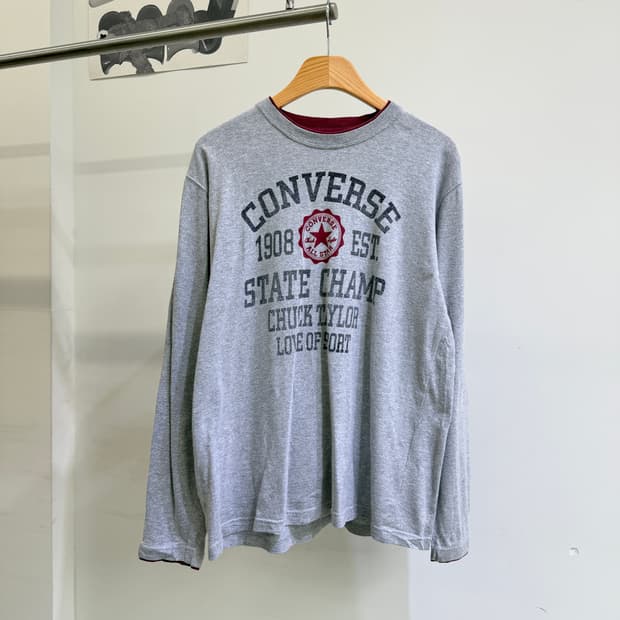 CONVERSE 레이어드 롱슬리브