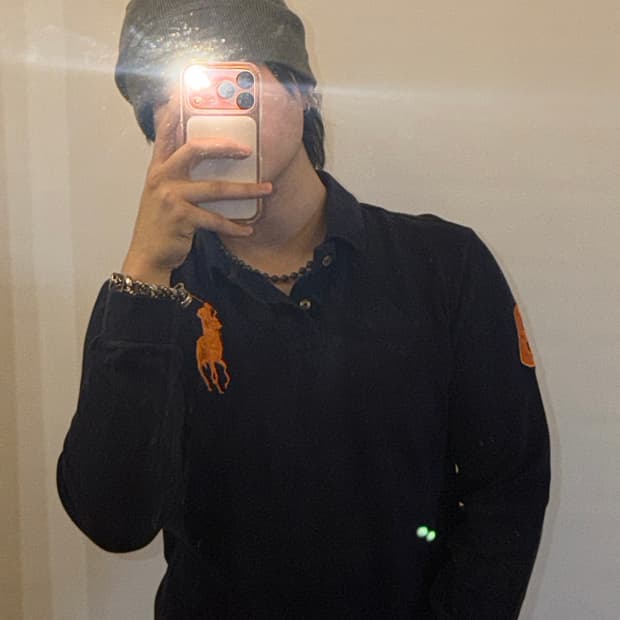 폴로 빅포니 슬림핏 긴팔티