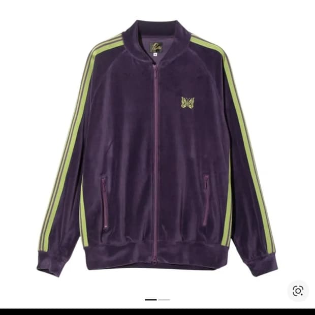 니들스 트랙 자켓 퍼플