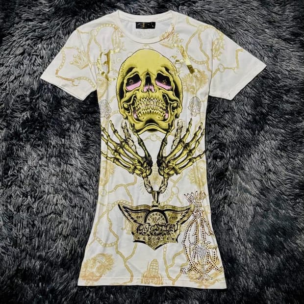 Ed hardy skull t-shrit
