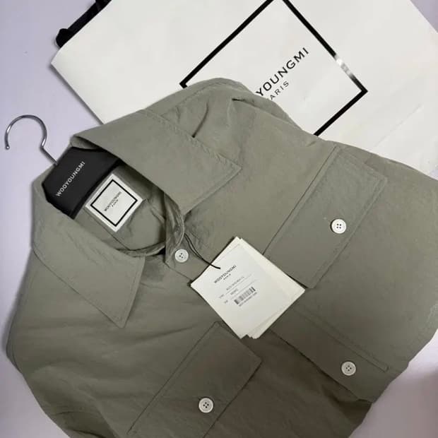 우영미 크롭셔츠