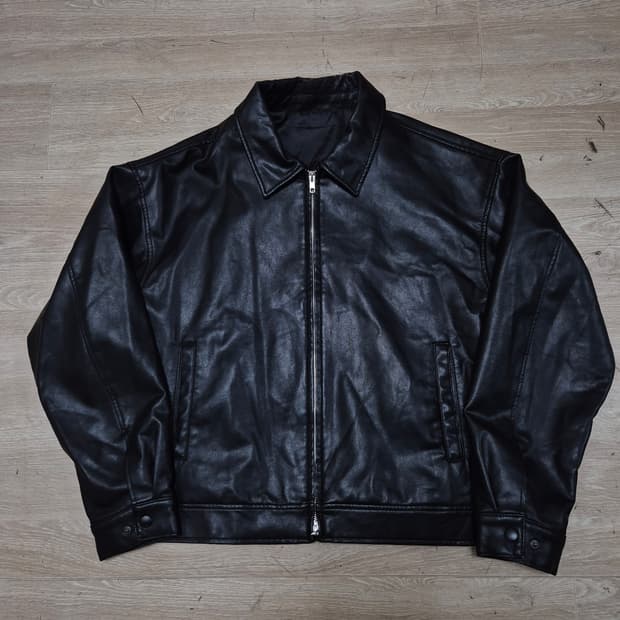 THEY 데이 남성 레더 가죽 자켓 FREE