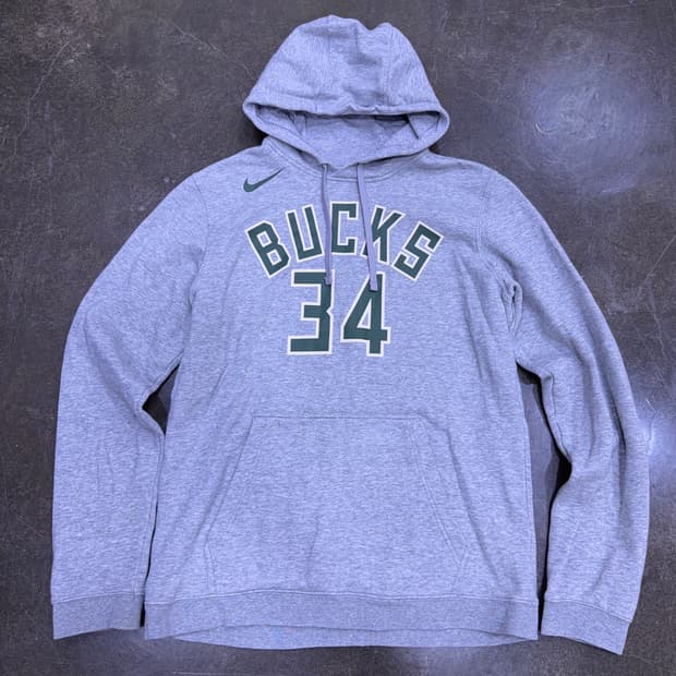 나이키 NBA 밀워키 벅스 34 아테토 쿤보 후드티 후디 M