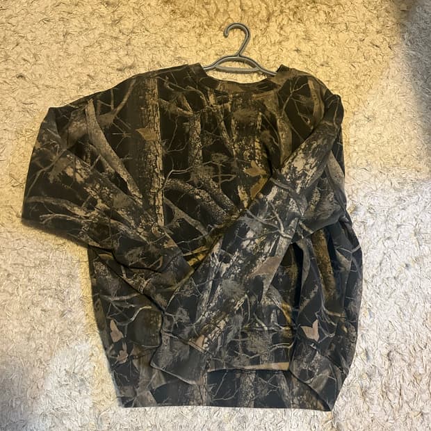 리얼트리 카모 맨투맨 L