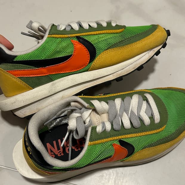 sacai nike LD 와플 그린 멀티 