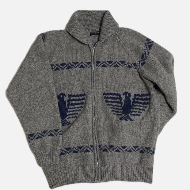 유니클로 노르딕 니트집업