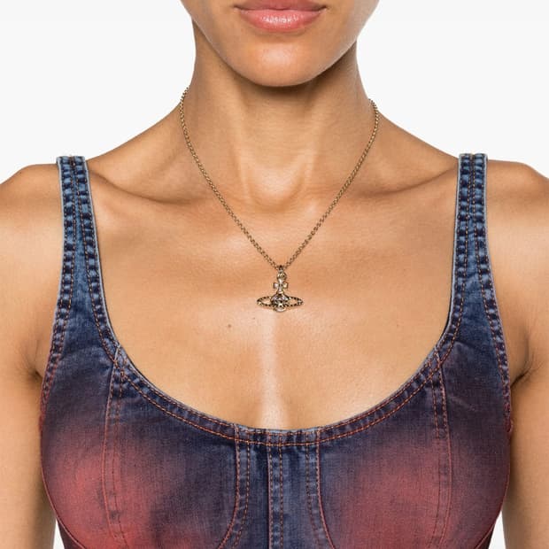 비비안웨스트우드 메이페어 바스 릴리프 네크리스 