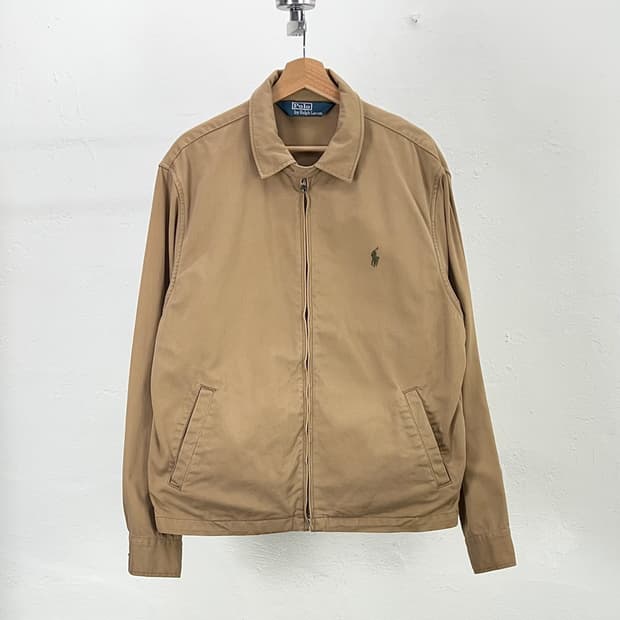 폴로 랄프로렌 브라운 베드포드 코튼 치노 스윙톱 자켓