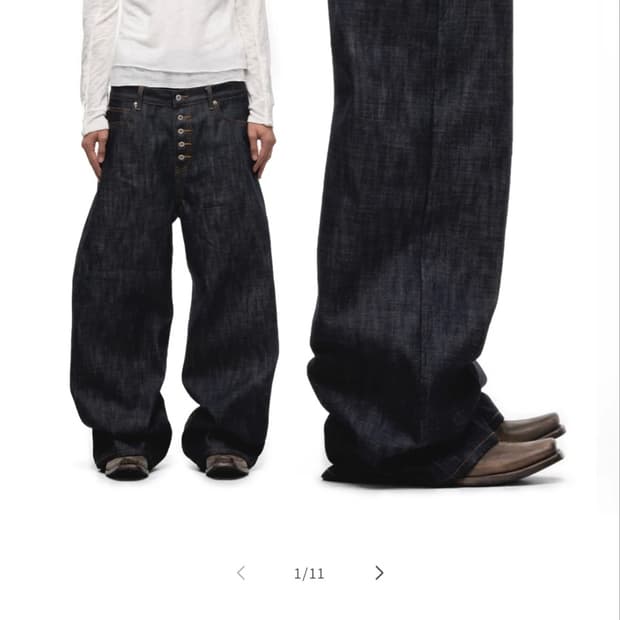 RAW DENIM JAPANESE LOOSE FIT BLUE