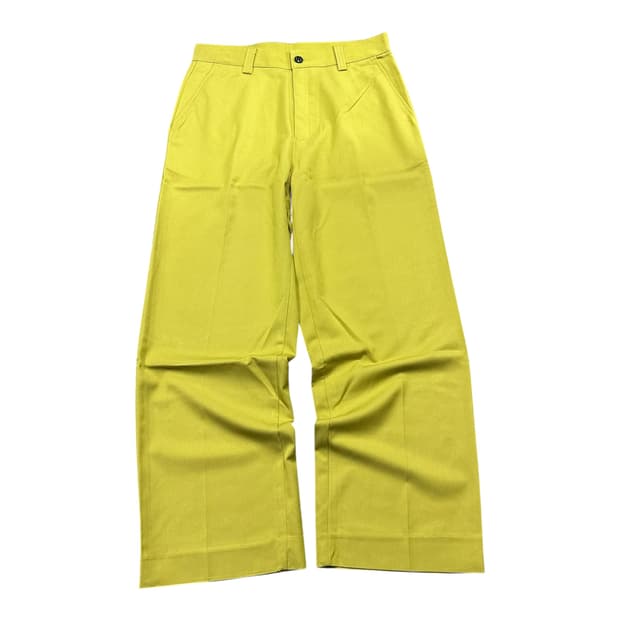 ✨ (바배) ADD 에드 머스타드 와이드 팬츠