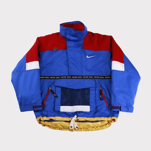 [L] 90's 나이키 올드스쿨 스키 아노락 점퍼