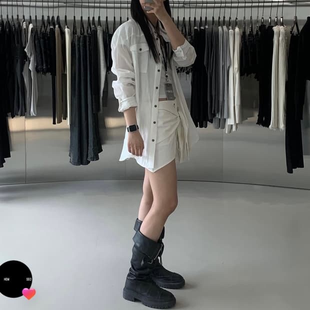 보헴서 웨스턴 셔츠