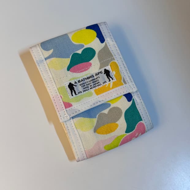 베이프 에이프 카모플라쥬 시가렛 케이스 디카 버클 파우치