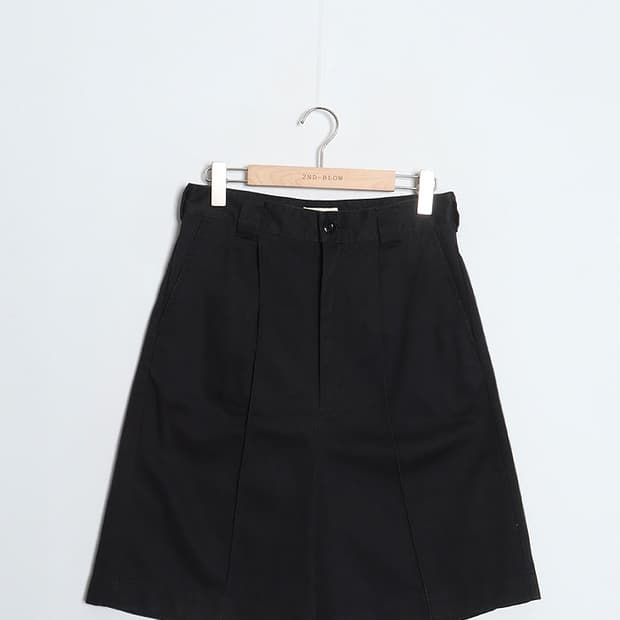 BEAMS BOY Highwaist Twill Wide Shorts 